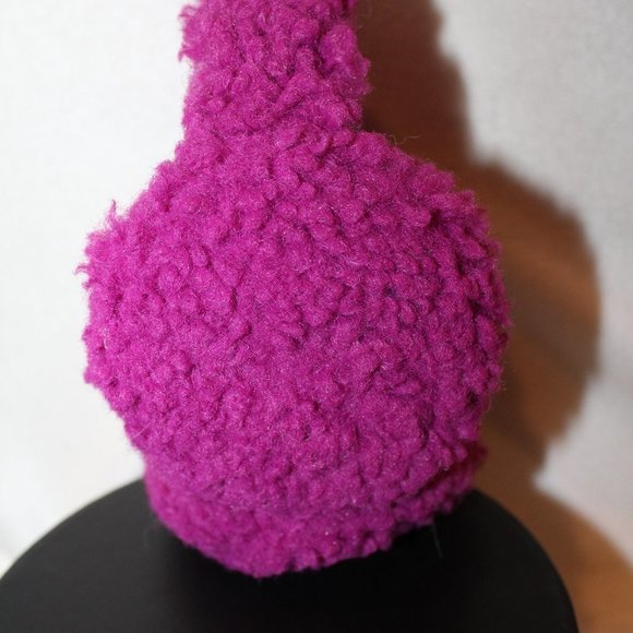 NIB UGG WOMEN'S ADULT SHEARLING EAR MUFFS FUSCHIA‎ PINK - Picture 3 of 5